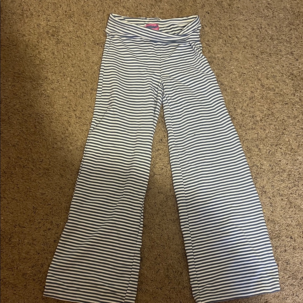 Edikted Lilah Striped Fold Over Pants